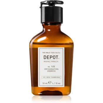 DEPOT 100 HAIR CLEANSING NO. 105 INVIGORATING SHAMPOO sampon fortifiant impotriva caderii parului - imagine 2